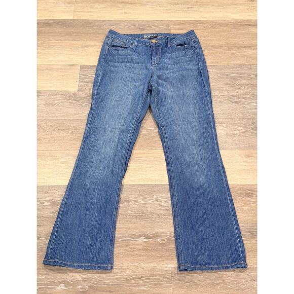 New York & Company Bootcut Curvy Low Rise 10 Tall - Picture 1 of 3